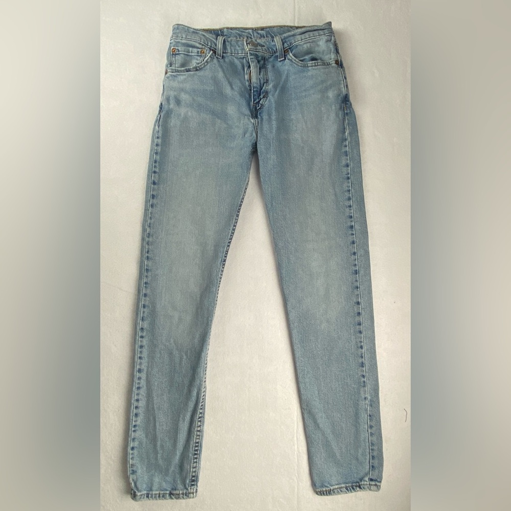 Levi’s 512 Womens Light Wash Straight Leg Jeans Size 28X28